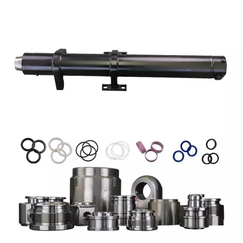Telescopic hydraulic cylinders